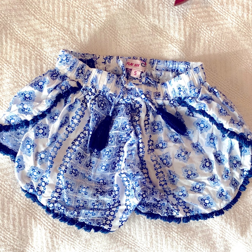 Cute Boho Shorts Fit 4-5t